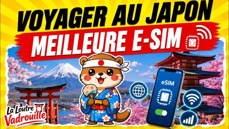 eSIM Japon : Nomad, Holafly ou Airalo, le comparatif de La Loutre Vadrouille
